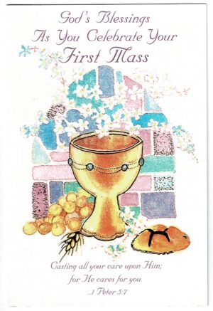 Card for a First Mass