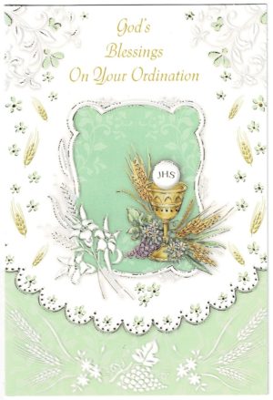 Greeting Card for Ordination